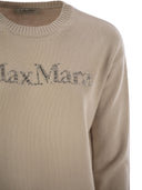S Max Mara Kassel Wool And Cashmere Sweater With Logo
