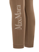 Max Mara Basilea Technical Fabric Legging With Logo