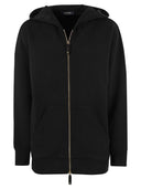 S Max Mara Double Cotton Sweatshirt With Zip