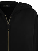 S Max Mara Double Cotton Sweatshirt With Zip