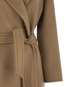Max Mara Melinda Cashmere Midi Coat With Belt