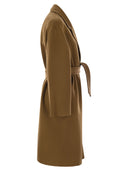 Max Mara Melinda Cashmere Midi Coat With Belt