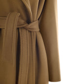 Max Mara Melinda Cashmere Midi Coat With Belt