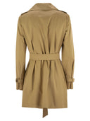 Max Mara Landa Cotton Canvas Mackintosh