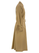 Max Mara Epoche Drip Proof Gabardine Trench Coat