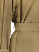 Max Mara Epoche Drip Proof Gabardine Trench Coat