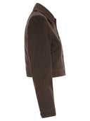 Max Mara Carpa Denim Effect Crop Jacket