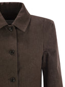 Max Mara Carpa Denim Effect Crop Jacket
