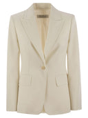 Max Mara Palchi Wool Gabardine Blazer