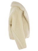 Max Mara Oggeri Short Teddy Bear in alpaca, lana e seta