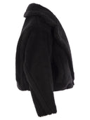 Max Mara Oggeri Short Teddy Bear In Alpaca, Wool And Silk