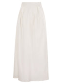Max Mara Alcade1234 Wide Gabardine Skirt