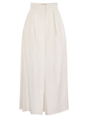 Max Mara Alcade1234 Wide Gabardine Skirt