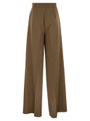 Max Mara Ninfa Wool Gabardine Trousers