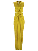 Max Mara Panaro Silk Satin Hourglass Dress