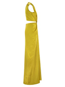 Max Mara Panaro Silk Satin Hourglass Dress