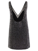 Max Mara Rita Korte Organza en Sequin Dress