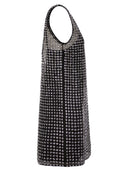 Max Mara Rita Korte Organza en Sequin Dress