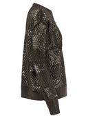 Max Mara Farea Embroidered Cotton Sweater