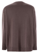 양모와 캐시미어의 Max Mara Fido 모노그램 풀오버