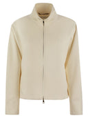 Max Mara Plava Polyamide Blend Sweatshirt