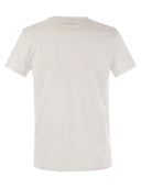 Max Mara Nunzio Short Sleeved T Shirt With Pocket And Embroidery