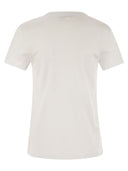 Max Mara Acacia Jersey T Shirt With Embroidered Breast Pocket