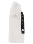 Max Mara Colibri Cotton T Shirt With Front Print