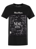 Max Mara Colibri Cotton T Shirt With Front Print