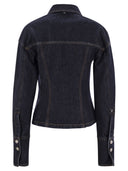Sportmax Gance Denim Fitted Jacket