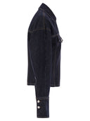 Sportmax Gance Denim Fitted Jacket