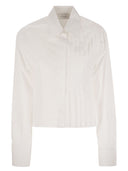 Sportmax Deborah Boxy Shirt con pieghe