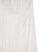 Sportmax Deborah Boxy Shirt con pieghe