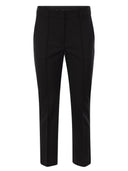 Sportmax Asiago Cotton Mini Flare Trousers