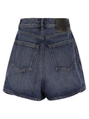 Pantalones cortos de mezclilla de ghirba sportmax