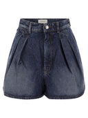 Pantalones cortos de mezclilla de ghirba sportmax