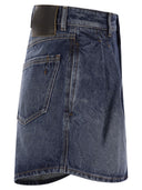 Pantalones cortos de mezclilla de ghirba sportmax