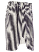 Sportmax Muscari Cotton Sports Shorts