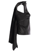 Sportmax Agadir1234 ærmeløs top med drap