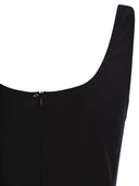 Sportmax Galante Abito Fit And Flare In Cotone