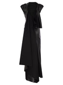 Sportmax Abadan1234 Fitted Dress With Draping