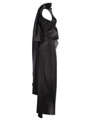 Sportmax Abadan1234 Fitted Dress With Draping