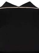 Sportmax Fitted Long Sleeves T Shirt With Contrasting Edges Adda