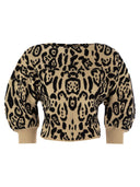 Sportmax Ice Animal Jacquard Sweater