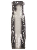 Sportmax Stemma Jersey Dress With Sequins