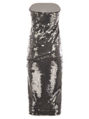 Sportmax Stemma Jersey Dress With Sequins