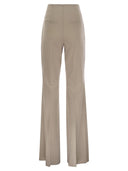 Sportmax Olea High Waisted Trousers In Scuba Jersey