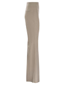 Sportmax Olea High Waisted Trousers In Scuba Jersey