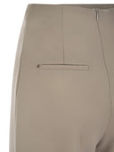 Sportmax Olea High Waisted Trousers In Scuba Jersey