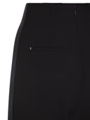 Sportmax Olea High Waisted Trousers In Scuba Jersey